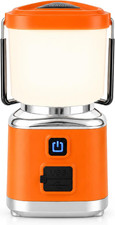LED Rechargeable Camping Lantern and Flashlight for Outdoor Use