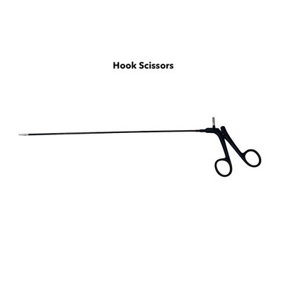 Eder surgical 114382 Hook Scissors Monopolar 13.5 Inch Length