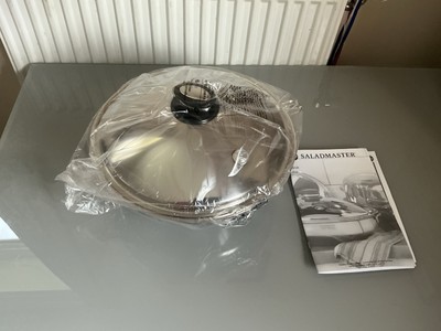 Saladmaster 316Ti Titan Edelstahl 5Qt /4,7L Wok mit Deckel