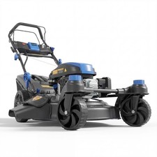 Hyundai Tondeuse à Gazon Thermique Autotractée 51 cm 196 cm3 Roues Pivotantes