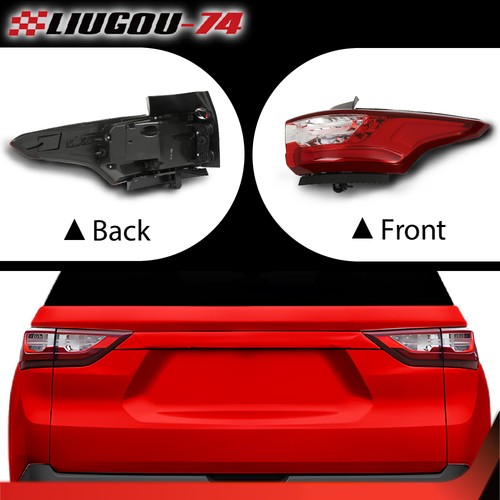 Fit For 18-21 Chevrolet Traverse Outer LED Tail Light Brake Lamp Pair/Left/Right - Picture 11 of 15