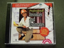 Professional Invoices and Estimates by Swift Jewel (CD-ROM, Windows)