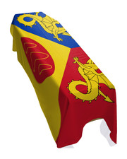 Craig-y-Dorth Coffin Drape Flag - Premium Quality Made To Order in the UK