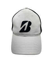Bridgestone Golf B330 Black and White Adjustable Hat Cap B Logo Outdoor Sports