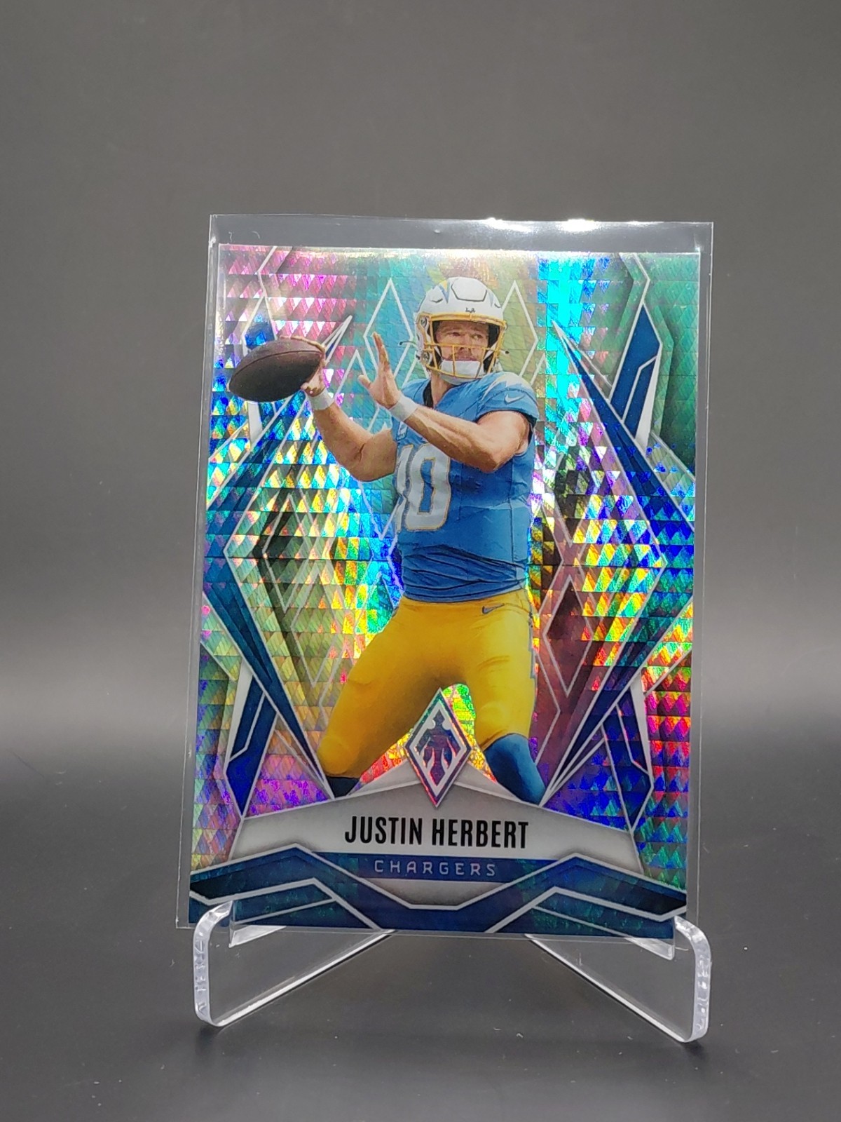 2025 Panini Phoenix - Justin Herbert #58 Silver Hyper