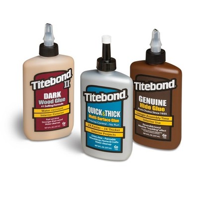 Titebond Holzleim Set 3x237ml   Hautleim, Quick Thick & Dark, Möbel & DIY