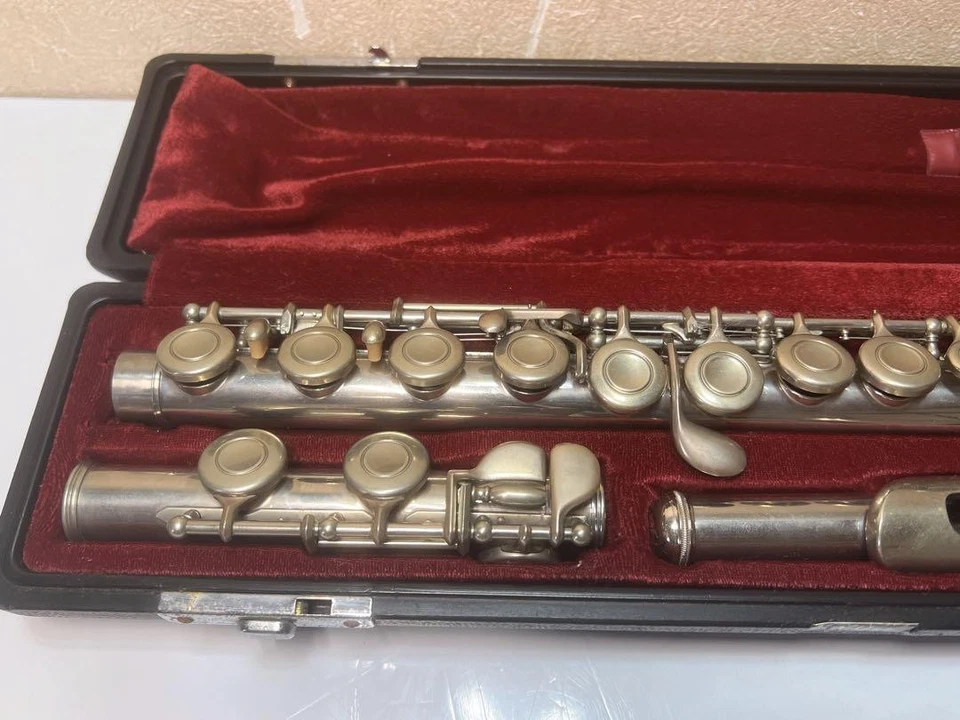 Strumento placcatura argento flauto Yamaha YFL-211 con custodia rigida made... - Immagine 3 di 4