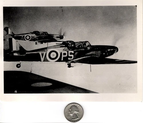 WW2 WWII RAF British Royal Air Force Military Press Photo Boulton Paul Defiant