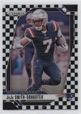 2024 Panini Prizm Black & White Checker Prizm JuJu Smith-Schuster #196 04qn