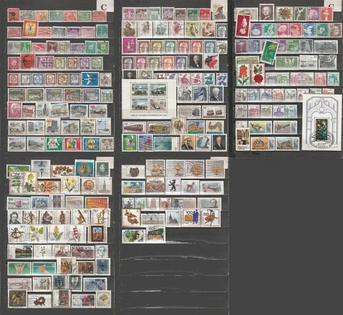 Germany Berlin, beautiful collection of stamps all different (see 5 imm.)