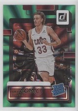 2022-23 Panini Donruss Rated Rookie Holo Green Laser Luke Travers #248 0v82