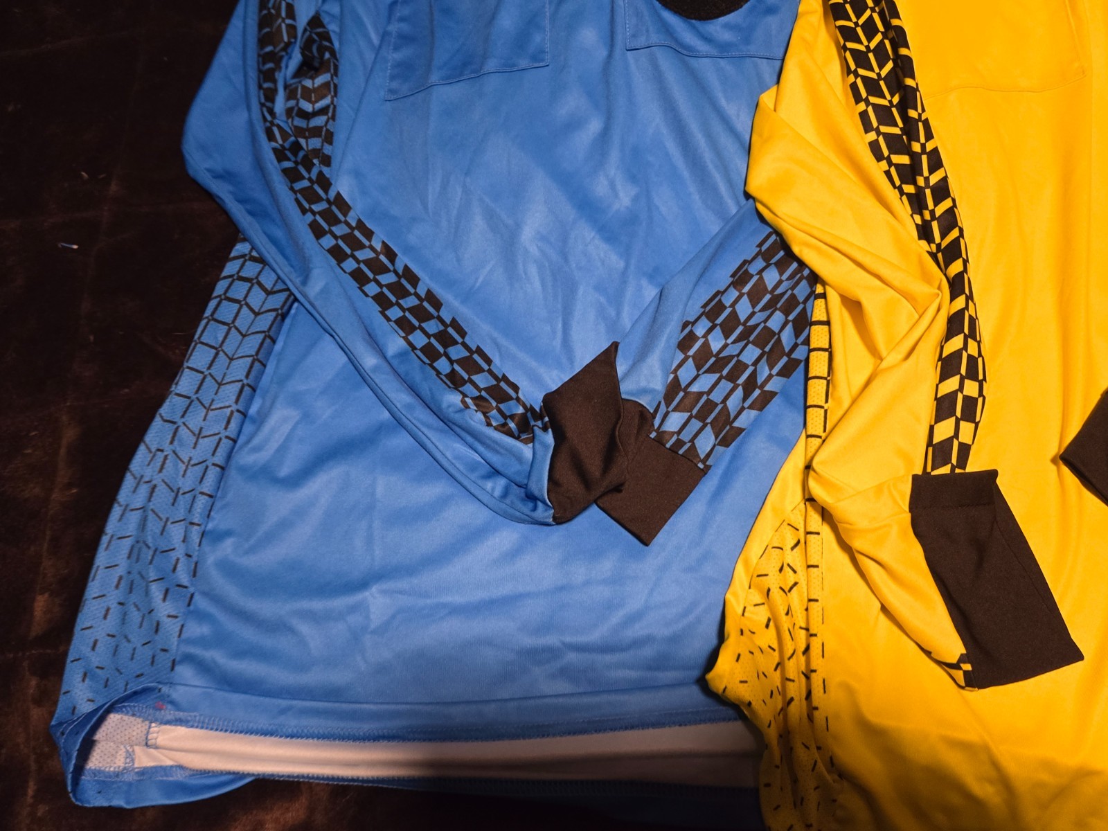 NISOA Official Sports Soccer Referee Uniform Jersey Men’s Large LOT of 3