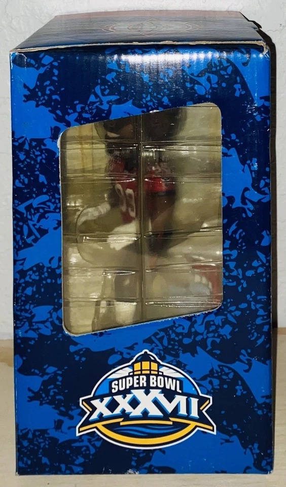 Tampa Bay Buccaneers Warren Sapp Super Bowl 37 XXXVII Bobblehead Nuevo en Caja NFL Foto 4 de 4