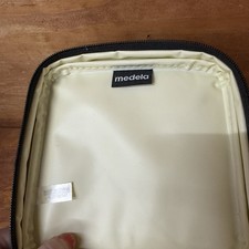 Black /tan Medela Breastmilk Insulated Cooler Travel Bag ONLY