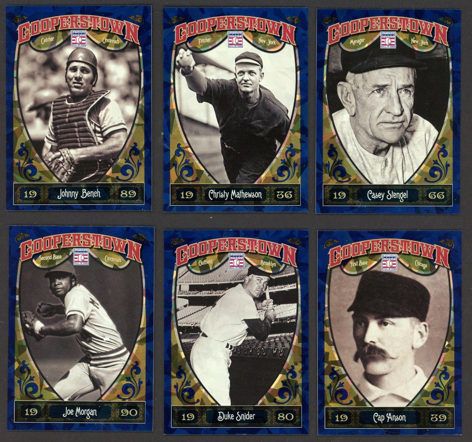2012 Panini Cooperstown BLUE CRYSTAL PARALLEL /499 *YOU PICK* Finish Your Set!