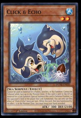 Click & Echo Duelist Nexus DUNE-EN030 Common 1st Edition NM