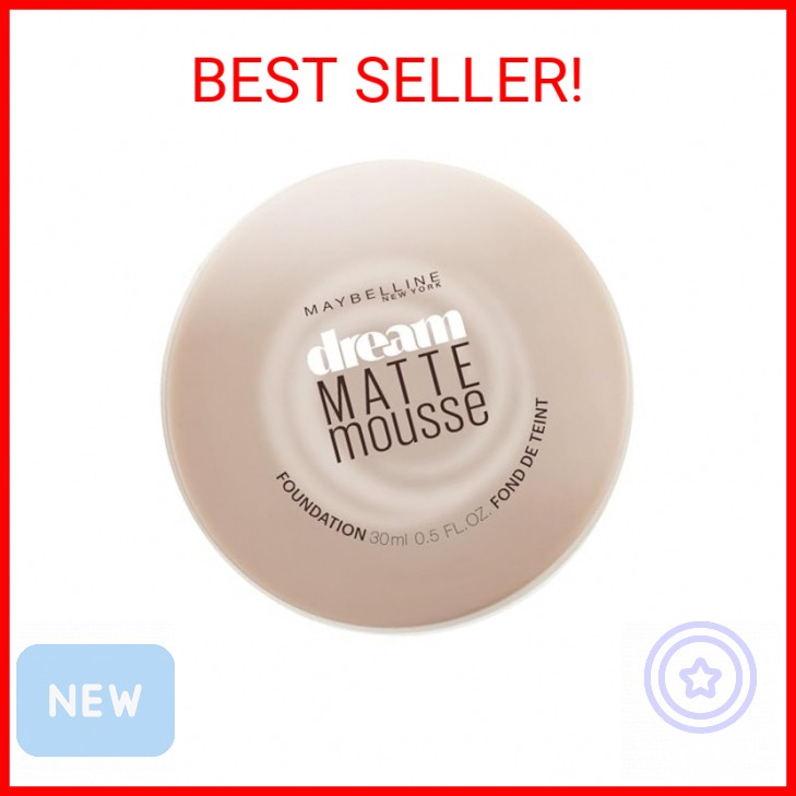 Maybelline Dream Matte Mousse Foundation in Porcelain Ivory 0.64 oz