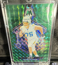 Panini Mosaic Joe Alt Green Mosaic Prizm Rookie #305 Los Angeles Chargers