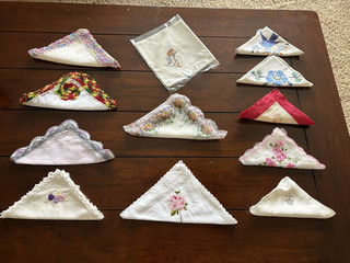 Vintage Women’s Handkerchief Lot Of 12