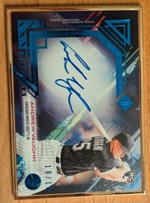 2021 Bowman Transcendent Collection Image Variation 10/10 Andrew Vaughn Auto 3b7