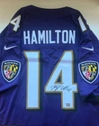 2026 Fanatics Under Wraps NFL Kyle Hamilton Autographed Jersey Baltimore Ravens