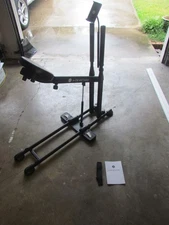 The DB Method Home Squat Exercise Machine w/Manual & Cell Phone Holder Excellent