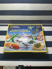 National Geographic Advent Calendar 24 Dino Activities & Figurines Dinosaur NIB