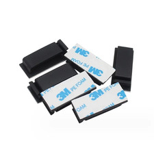 Cable Fixing Clip Cable Wire Sorting Buckle Chassis Organizer 19 47 Black and Wh