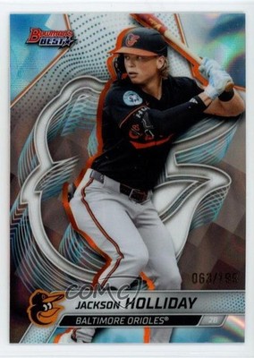 2025 Bowman's Best Aqua Lava Refractor 63/199 Jackson Holliday #32 1k4e