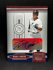 Miguel Cabrera 2005 Donruss Signature Series #53 Auto - Marlins