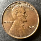 1930 Lincoln Wheat Cent Fine Coin