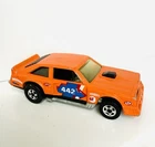 Hot Wheels Blackwall 1978 Flat Out 442 Orange Oldsmobile Stock Car Vintage