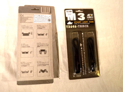 1/35 AFV Club  M3/M5 Stuart & Lee T 36E6 Tracks for M3/M5 & SP Howitzer #35061
