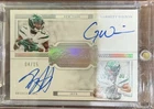 2025 Panini Breece Hall / Garrett Wilson Rookie Phenom Jersey Autographs (Raw)