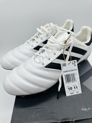 New Adidas Copa Icon FG Cleats Soccer Shoes White/Black/Gold Men US 10