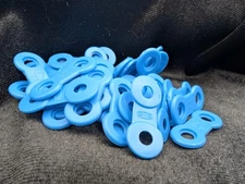 (50 ct) AUTHENTIC Myerson EMA Elastic Straps Anti-Snoring 17mm Blue Firm Apnea