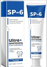 Sp-6 Super Probiotic Ultra Whitening, Ultra Whitening Toothpaste Sp-6 (Blue)