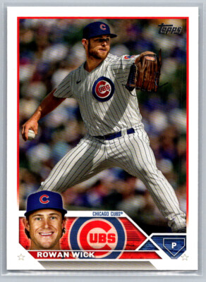# US170 Rowan Wick Chicago Cubs 2023 Topps Update