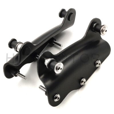 4-point Docking Hardware Kit For Harley Touring 09-13 Road King Street Glide Bla