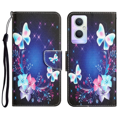 Cat Dog Flower Butterfly Leather Wallet Phone Case For OnePlus Nord N20 N200 5G - Picture 36 of 44