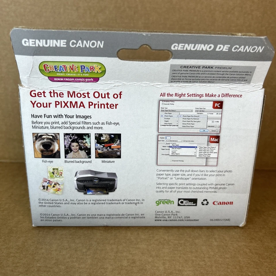 New Genuine Canon Ink & Photo Paper Combo Pack READ Description - Image 4 of 4