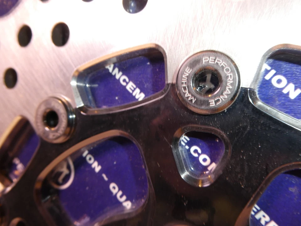 PM Brake Rotor Rear For Harley Using PM Wheel FLHT FLHR 08-2020 0133-1807S-B X7 - Image 4 of 4