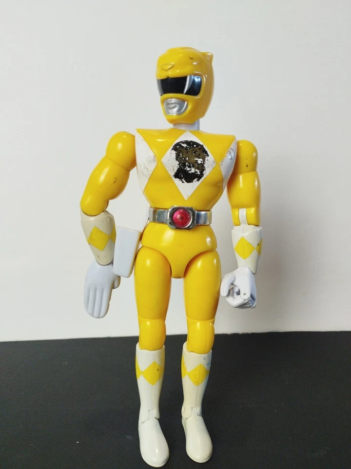 Lot Figurines Vintage Bandai 1994 Mighty Morphin Power Rangers 20 cm * - Photo 2/4