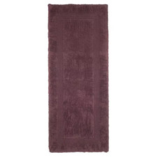 Chocolate 2 Ft. X 5 Ft. Cotton Reversible Extra Long Bath Rug Runner Free Shippi
