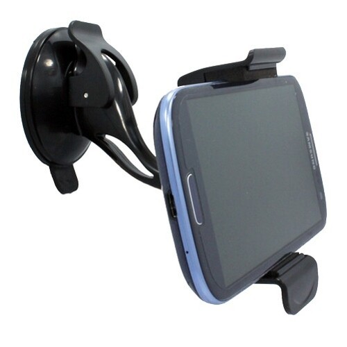 For Samsung Galaxy S20/S21/S23/S24 FE - Windshield Car Mount Holder Glass Cradle - 第 2/12 張圖片
