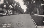 Saint Paul MN Summit Avenue St. Paul USA c1914 Gibson Litho Postcard H54