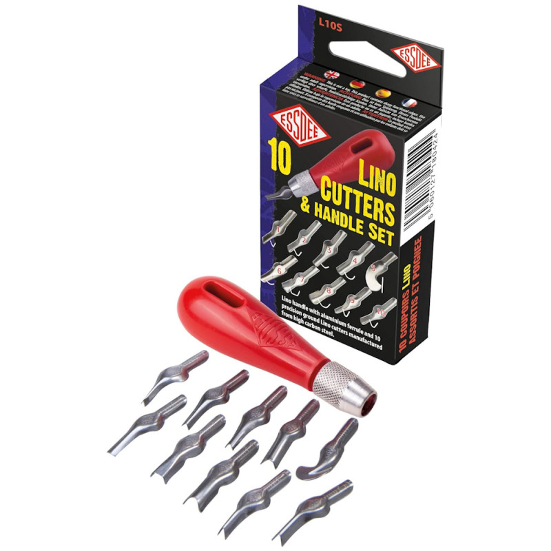 Essdee Lino Cutter & Handle Set (1-10)