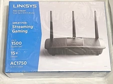 NEW Linksys AC1750 Max-Stream Dual-Band Wi-Fi 5 Router SEALED BOX  1500 1.7 Gbps