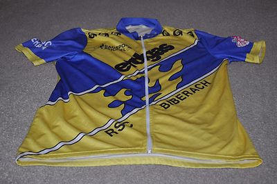 VINTAGE GONSO RSC BIBERACH RADTRIKOT HERREN GR XL