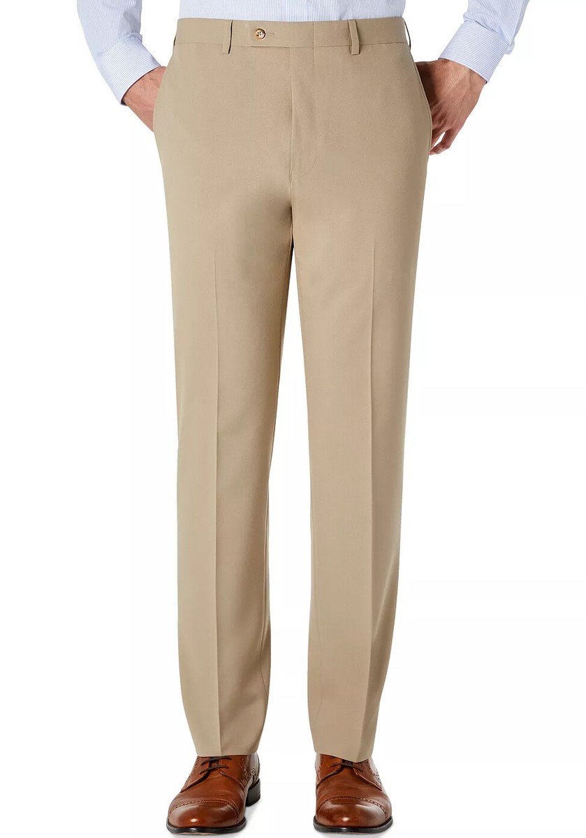 men's wool blend classic-fit ultraflex stretch dress pants New Mens Lauren Ralph Lauren Classic Fit Ultra Flex Wool Dress Pants 36 x  29